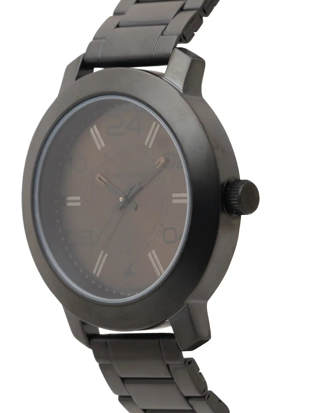 Fastrack Quartz Analog Brown Dial Stainless Steel Strap Watch for Guys 3120NM02