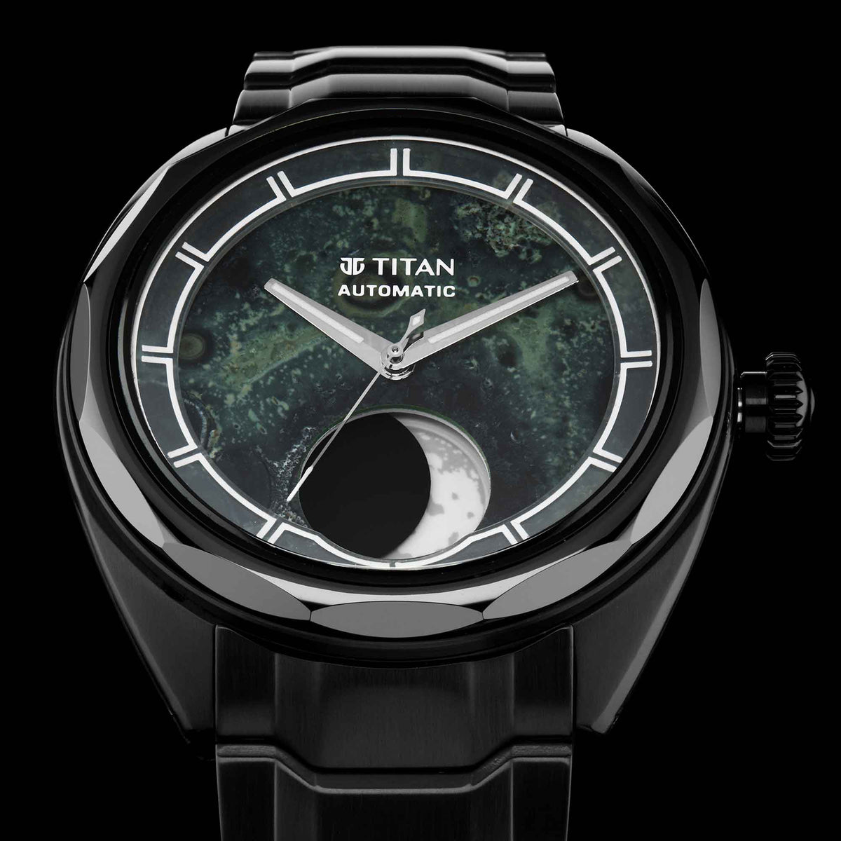 Titan Stellar Luna Kambaba Jasper Automatic Watch