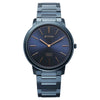 Edge Meister Quartz Analog Blue Dial Blue Stainless Steel Strap Watch For Men