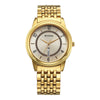 Titan Champagne Dial Gold Metal Strap Analog with Day Date Watch for Men