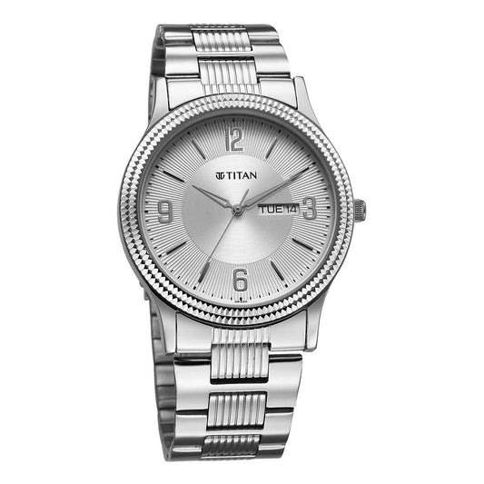silver wrist watch for men
