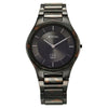 Titan Ceramic Camo Quartz Analog Green Dial Ceramic Strap Watch For Men