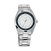Titan Men's Timeless Charm: Men's Analog Watch with White Dial and Metal Strap