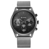 Titan Quartz Analog Anthracite Dial Stainless Steel Strap Watch for Men