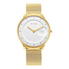 Titan Edge Slim Stainless Steel Strap White Dial Analog Watch for Men 1843YM01