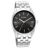 Titan Workwear Quartz Analog Black Dial Silver Stainless Steel Strap Watch For Men
