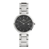 Titan Workwear Black Dial Analog with Day and Date Stainless Steel Strap watch for Women 2480SM08