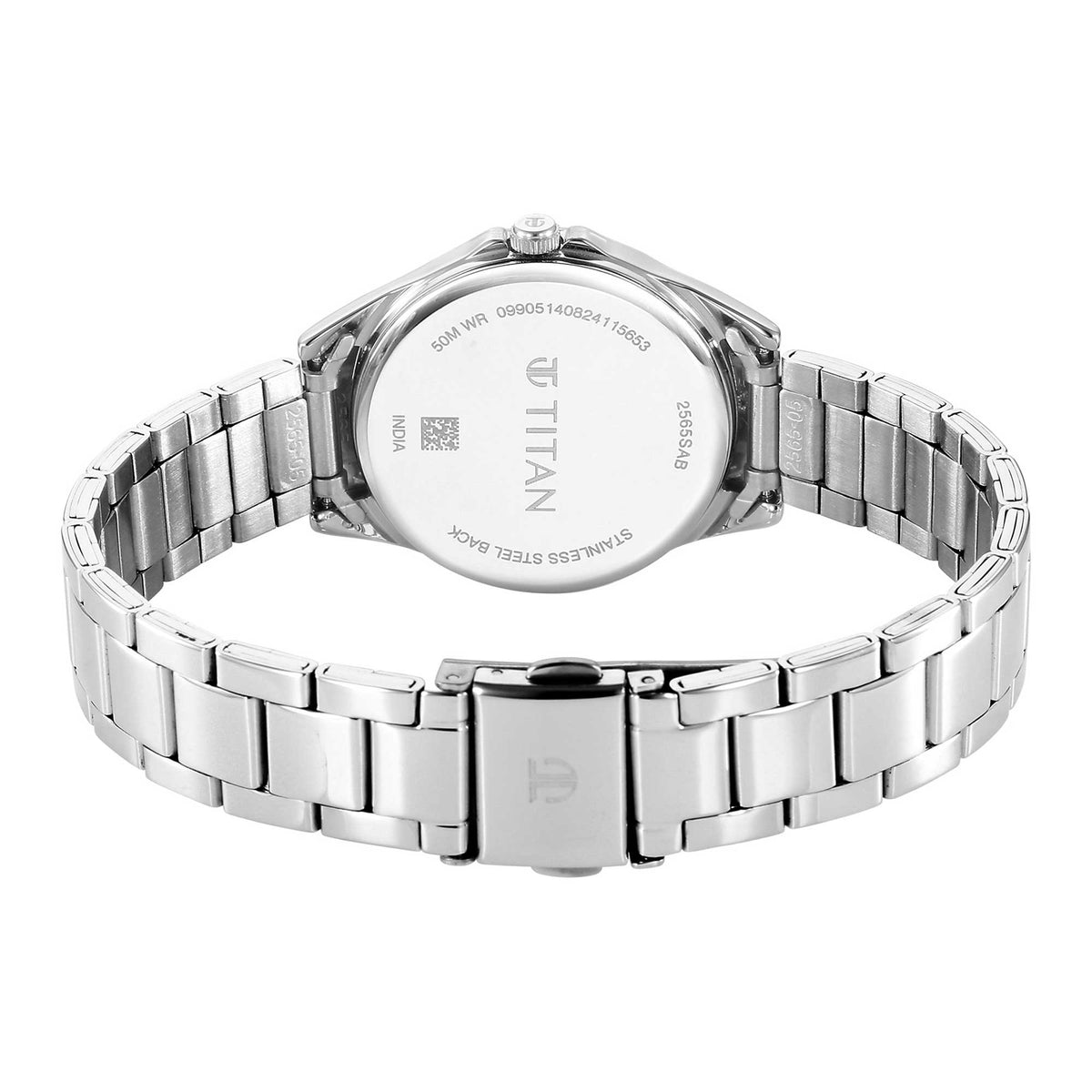 Titan Women Brass Round Shape Watches(2565SM04)
