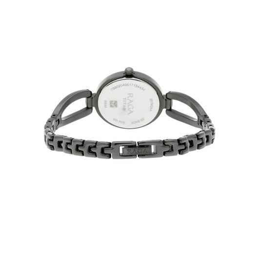 Titan Raga Viva Anthracite Dial Women Watch With Metal Strap 2579QM01