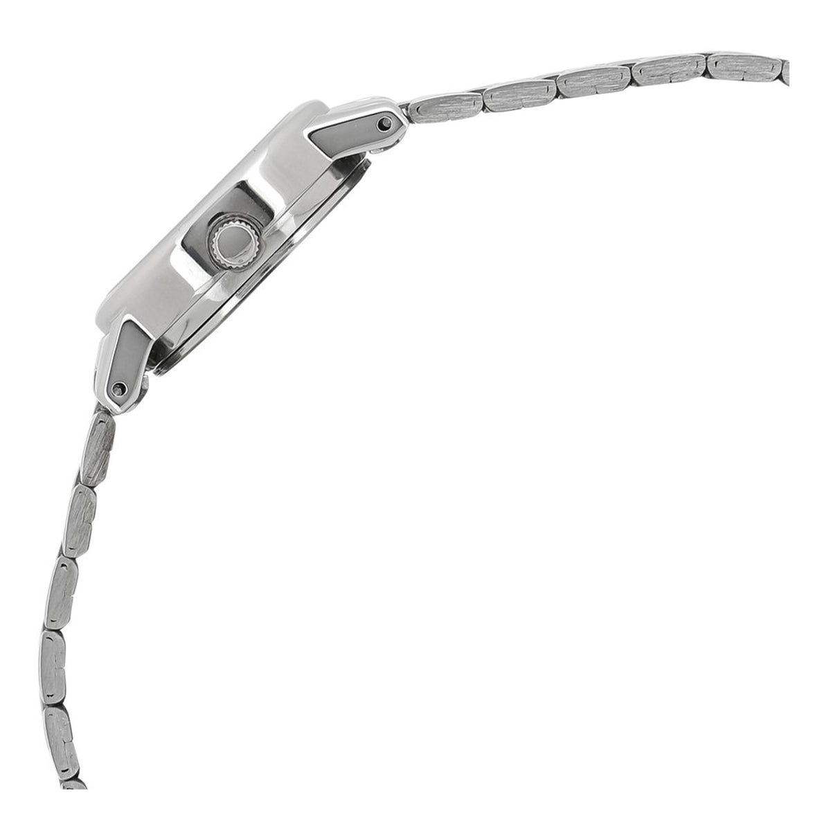Titan Quartz Analog Silver Dial Stainless Steel Strap Watch for Women 2593SM01