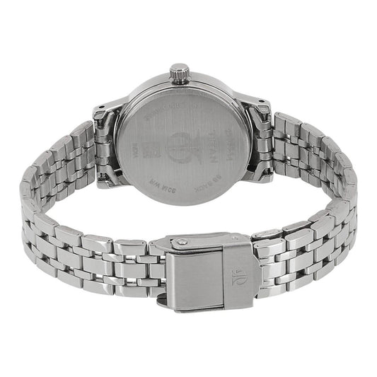 Titan Quartz Analog Silver Dial Stainless Steel Strap Watch for Women 2593SM01