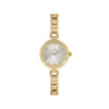 Titan Quartz Analog Champagne Dial Golden Stainless Steel Strap Watch For Women