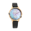 Titan Sparkle Grey Dial Analog with Day and Date Leather Strap Watch for Women