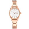 Lagan Silver Dial Metal Strap Watch (2656WM01)