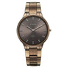 Titan Edge Brown Dial Stainless Steel Strap Analog Watch for Women
