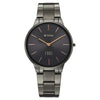 Titan Edge Grey Dial Stainless Steel Strap Analog Watch for Women
