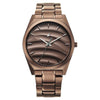 Fastrack Gelato Brown metal strap watch with Chocolate dial for Guys