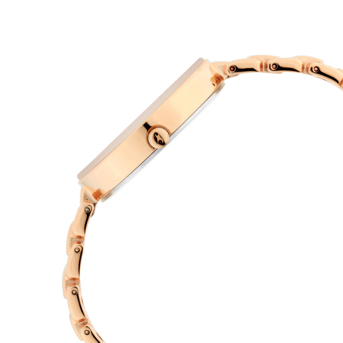 Fastrack Fastrack Ruffles Quartz Analog with Date Pink Dial Stainless Steel Strap Watch for Girls