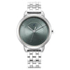 Fastrack Stunners Quartz Analog Blue Dial Metal Strap Watch for Girls 6282SM02