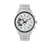 Titan Octane White Dial Silver Stainless Steel Strap Chronograph Watch for Men