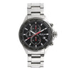 Titan Octane Black Dial Silver Stainless Steel Strap Chronograph Watch for Men