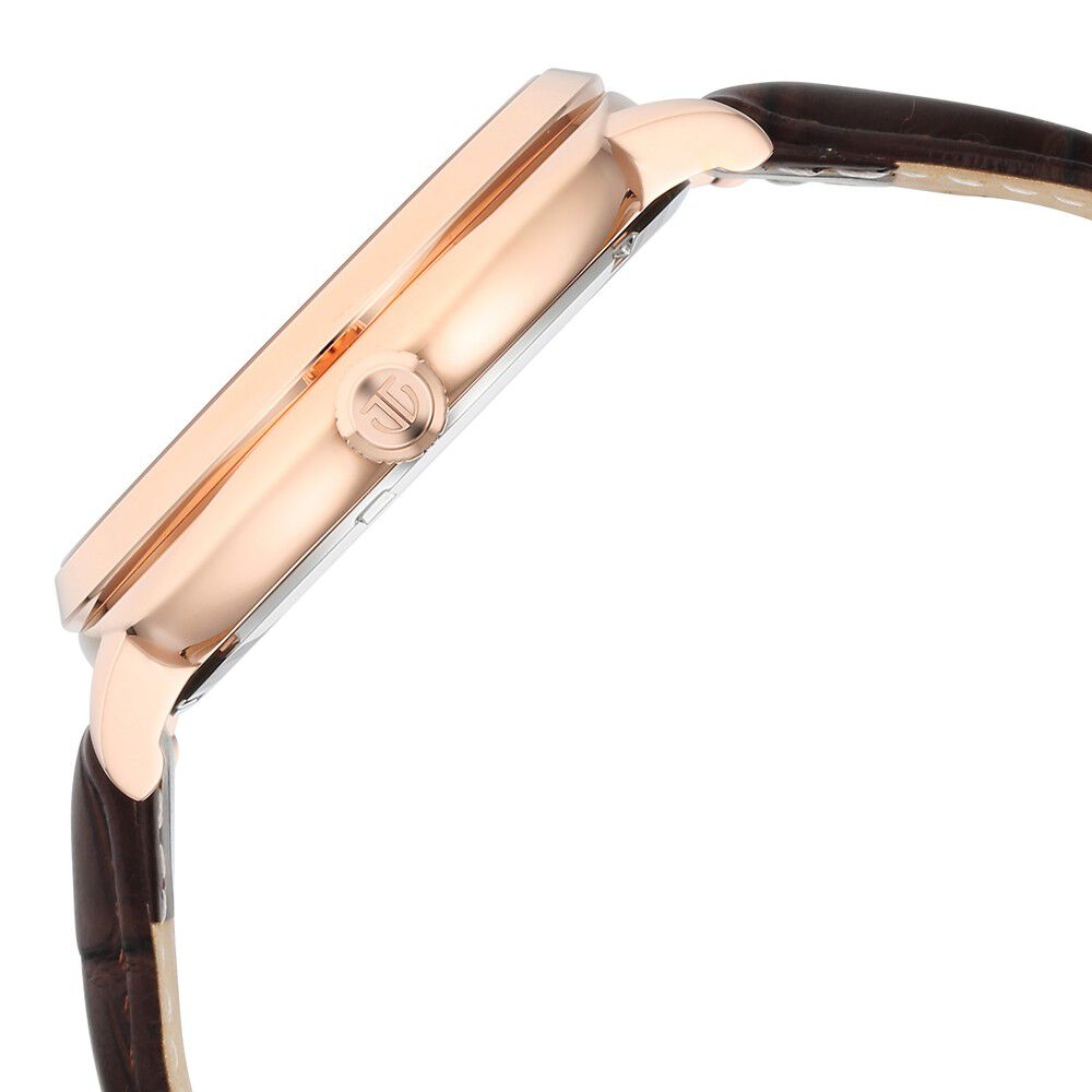 Titan Classique Suave Strap Material Leather Dial Colour Brown 90189WL01