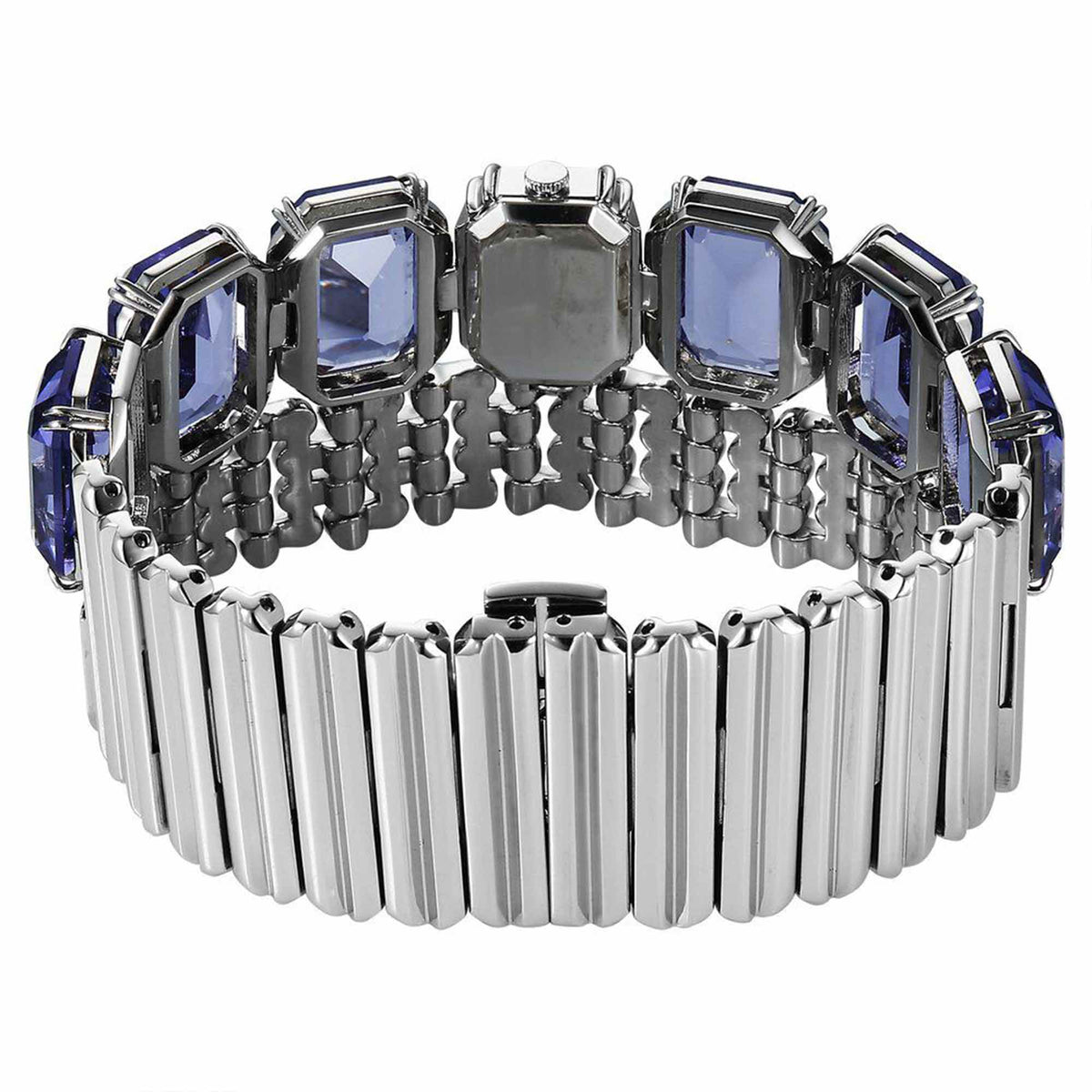 Titan Raga Cocktails Quartz Analog Blue Dial Stainless Steel Strap Watch For Women