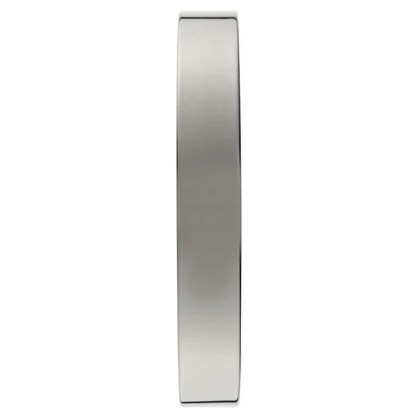 Titan Metallic Black Wall Clock with Slim Hands - 30 cm x 30 cm (Medium)