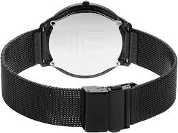 Titan Edge Baseline Beige Analog Stainless Steel Strap watch for Men 1843NM01
