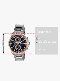 Titan Octane Black Dial Quartz Multifunction Stainless Steel Strap watch for Men 90104KM02