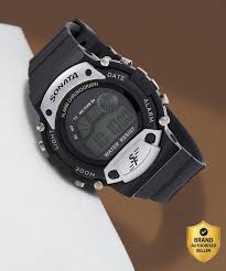 SF Digital Dial Plastic Strap Watch for Men 7982PP02