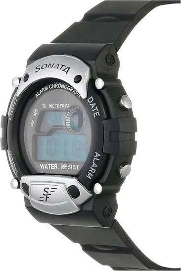 SF Digital Dial Plastic Strap Watch for Men 7982PP02