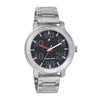 Fastrack Quartz Analog Black Dial Stainless Steel Strap Watch for Guys 3121SM02