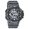 SF Quartz Digital Analog Digital Black Dial PU Strap Watch for Men 77118PP01