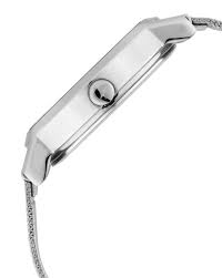 Fastrack Bare Basics Quartz Analog Rose Gold Dial Stainless Steel Strap Watch for Girls