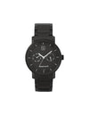 Fastrack Go Skate Quartz Analog with Day and Date Black Dial Stainless Steel Strap Watch for Girls