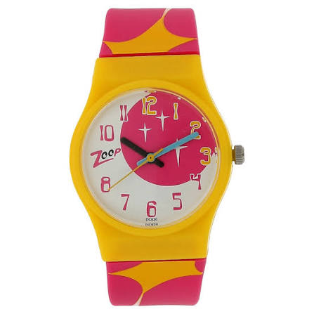 Zoop By Titan Quartz Analog Multicoloured Dial PU Strap Watch for Kids C3028PP07