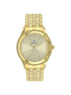 Titan Quartz Analog Champagne Dial Stainless Steel Strap Watch for Men 1648YM02