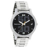 Fastrack Bold Quartz Analog Black Dial Stainless Steel Strap Watch for Guys 38051SM07
