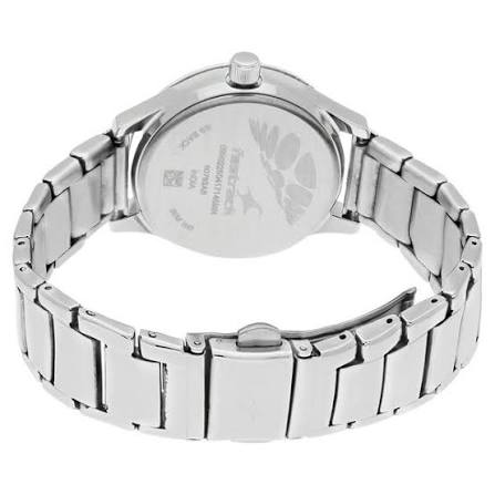 Fastrack Quartz Analog Silver Dial Stainless Steel Strap Watch for Girls