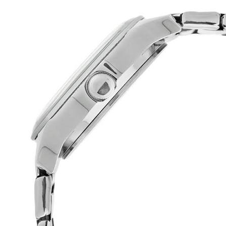 Fastrack Quartz Analog Silver Dial Stainless Steel Strap Watch for Girls