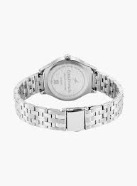 Fastrack Stunners White Dial Metal Strap Watch for Girls 6152SM07