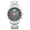 Fastrack Fastfit Quartz Multifunction Grey Dial Stainless Steel Strap Watch for Guys 3227SM01