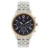 Titan Quartz Multifunction Blue Dial Stainless Steel Strap Watch for Men 1734KM01