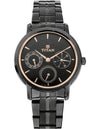 Titan Workwear Black Dial Women Watch With Stainless Steel Strap 2589NM01