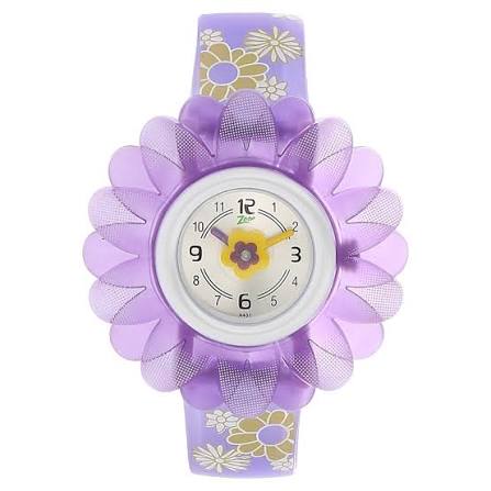 Zoop By Titan Quartz Analog Silver Dial PU Strap Watch For Kids C4005PP02