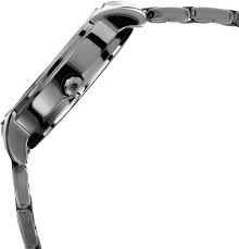 Titan Workwear Black Dial Women Watch With Stainless Steel Strap 2589NM01