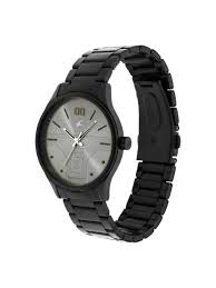 Fastrack Bare Basics Quartz Analog Grey Dial Stainless Steel Strap Watch for Guys 3247NM02