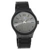 Fastrack Bare Basics Quartz Analog Grey Dial Stainless Steel Strap Watch for Guys 3247NM02