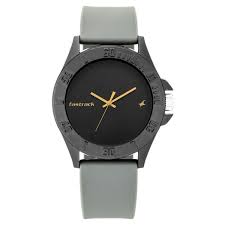 Fastrack Fastfit Quartz Analog Grey Dial Silicone Strap Unisex Watch